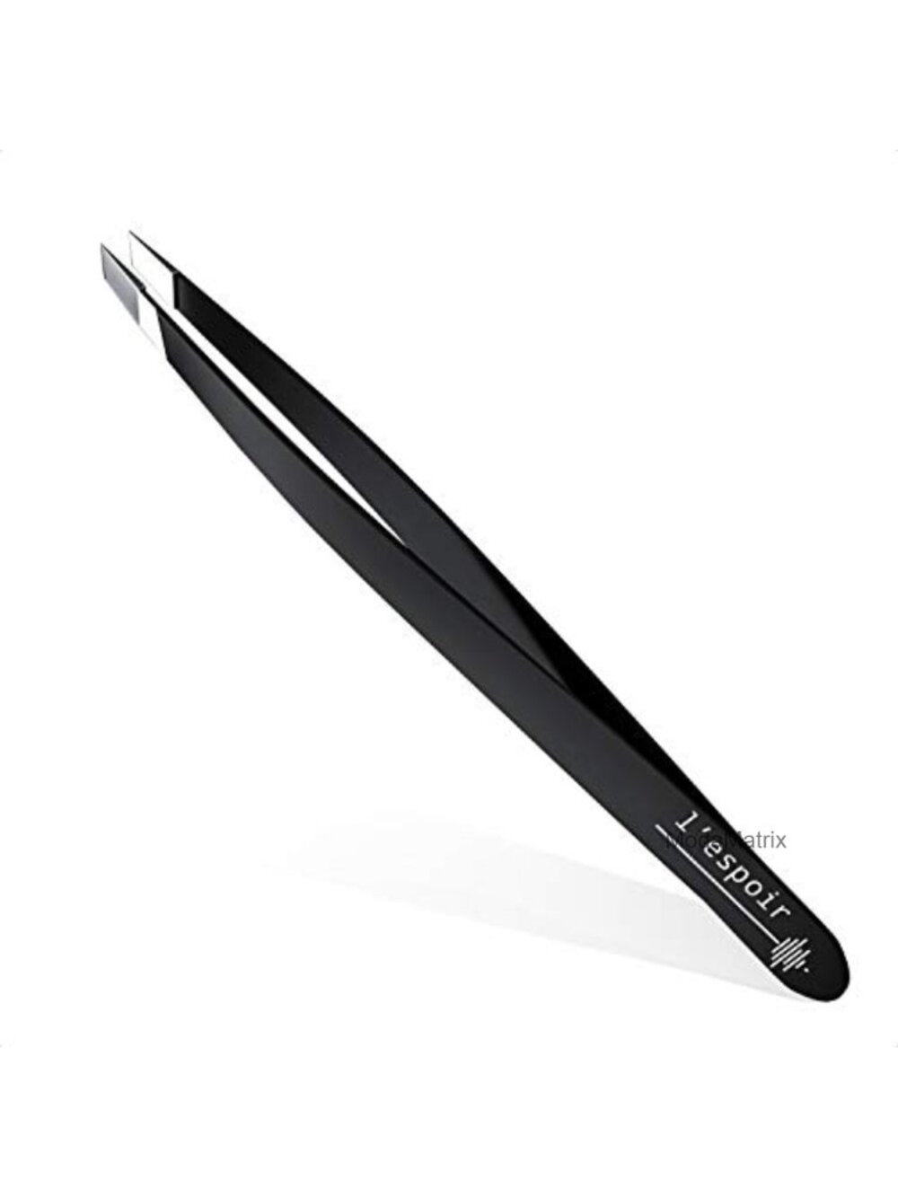Slant Tip Tweezers Stainless Steel Precision Alignment Hair Removal